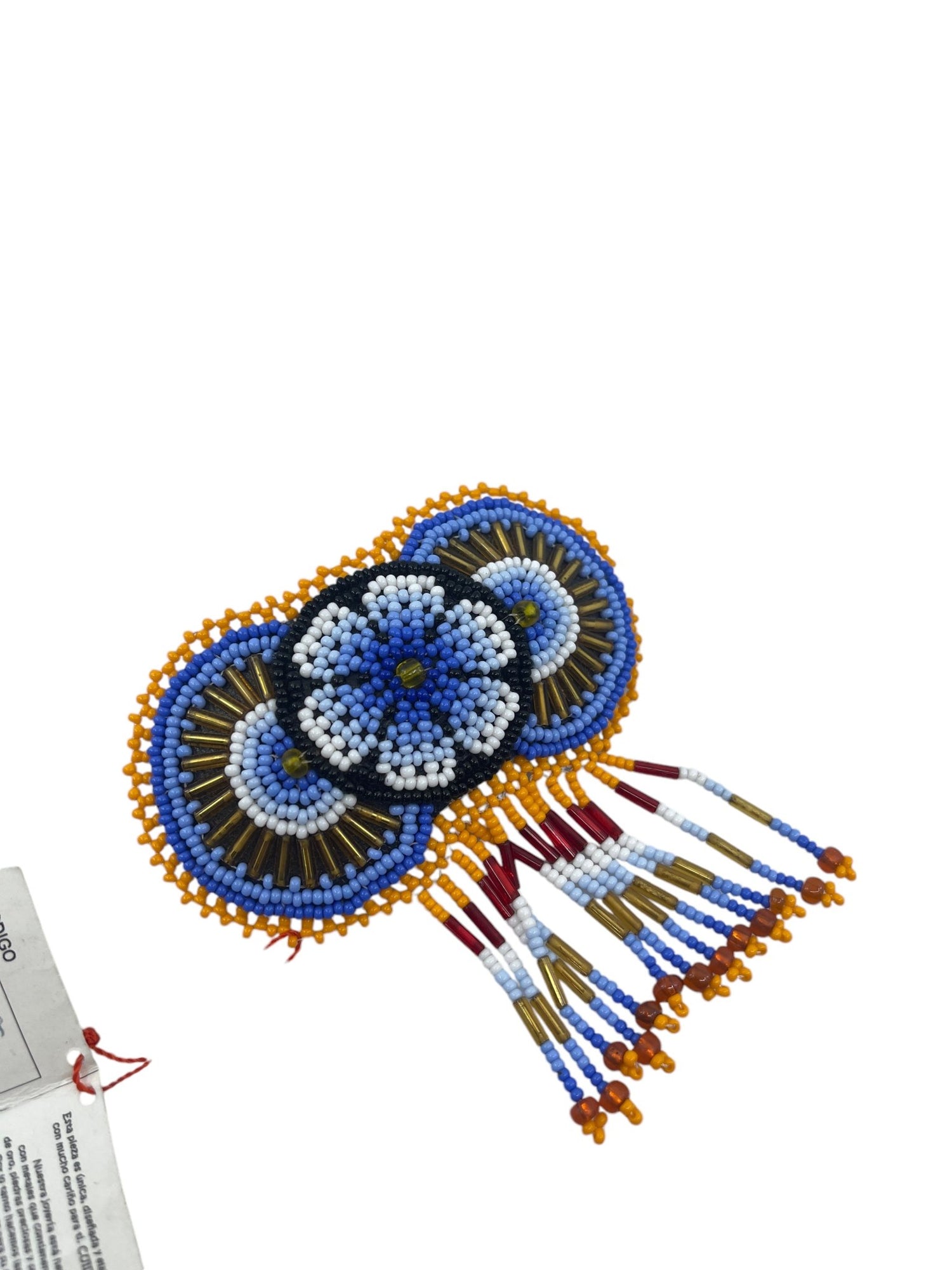 Broche de chaquira brocol07 - TATEHUARI, arte huichol