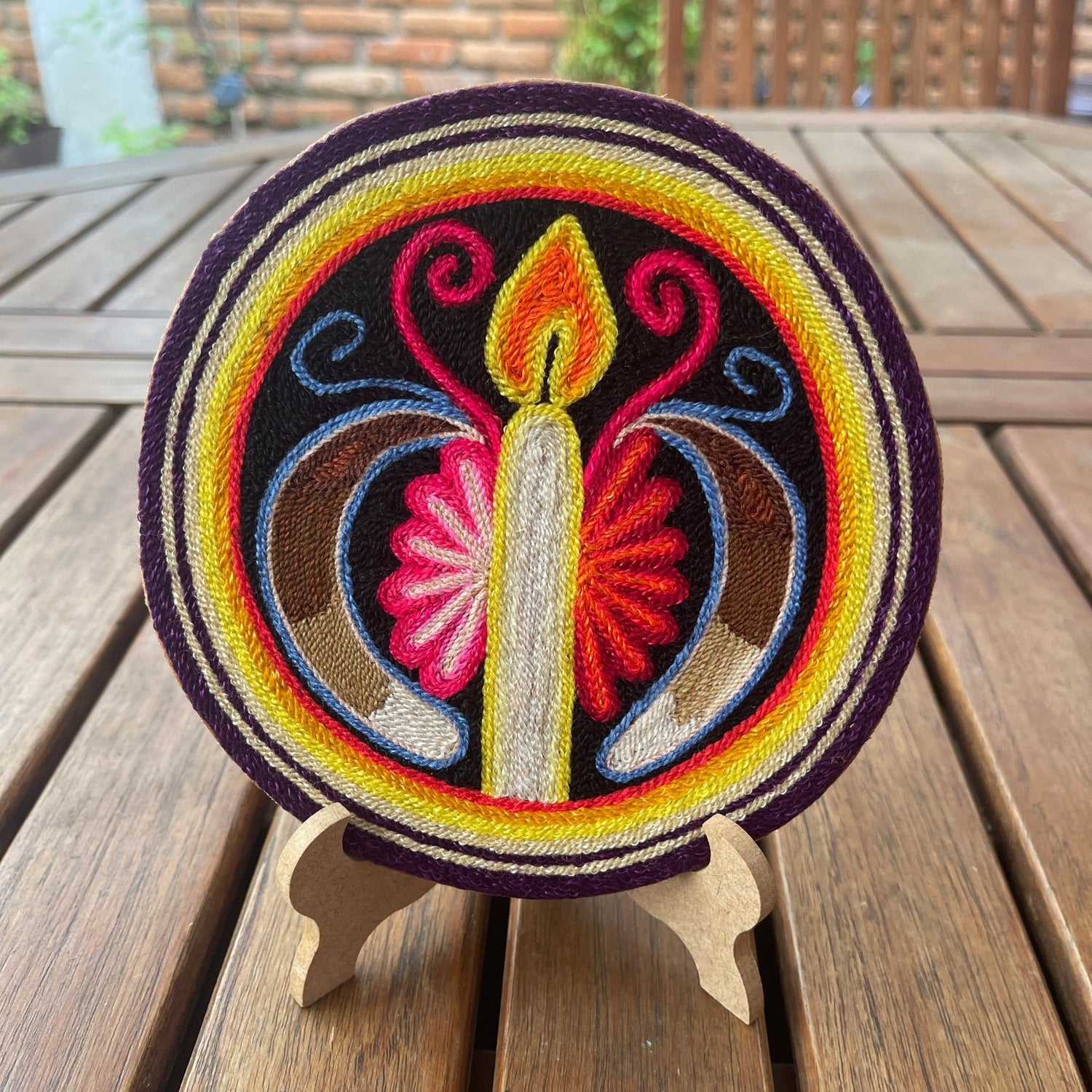 Cuadro 15 cms tripie