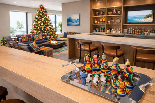 Nacimiento de Navidad Chico Colores NACCH03 - TATEHUARI, arte huichol