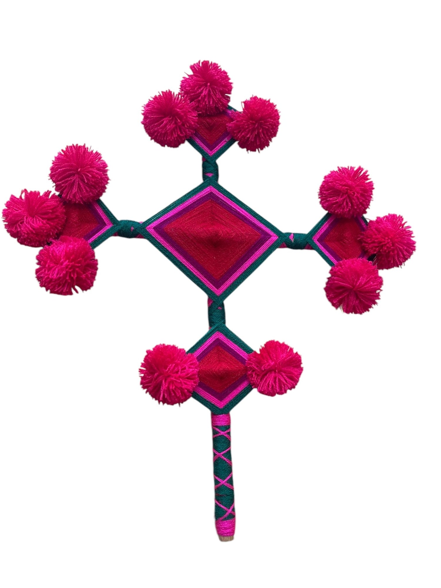 Ojo De Dios 5 Puntos Mediano - OD5PM11 - TATEHUARI, arte huichol