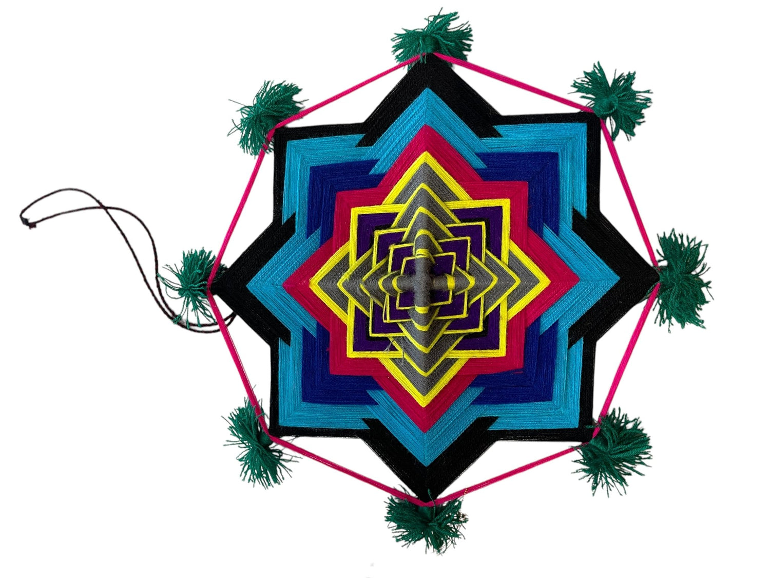 Ojo De Dios Sayulita M - ODSM06 - TATEHUARI, arte huichol