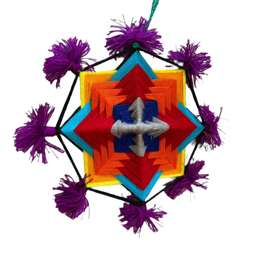 Ojo De Dios Sayulita CH - ODSCH04 - TATEHUARI, arte huichol