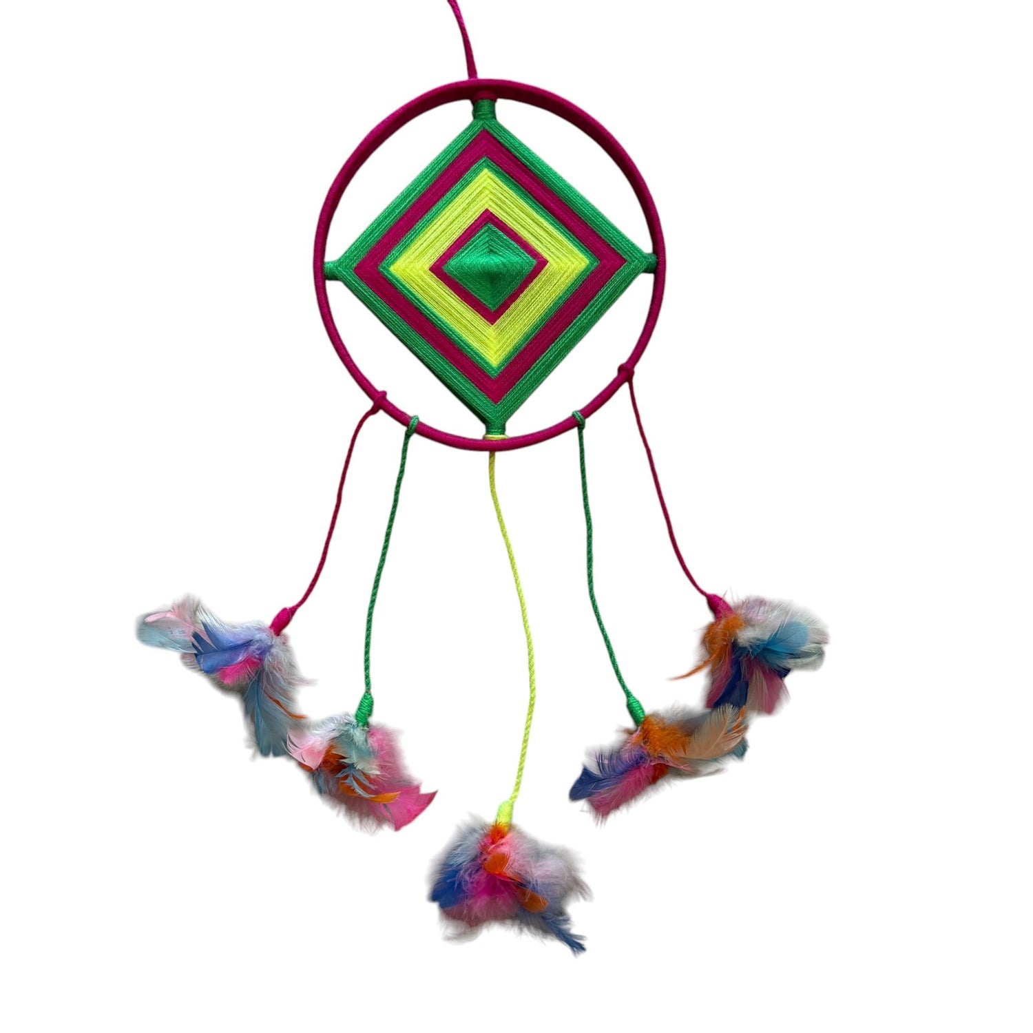 Ojo De Dios atrapa sueños - CATCH01 - TATEHUARI, arte huichol