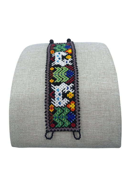 Pulsera de Chaquira PC11vensbl - TATEHUARI, arte huichol