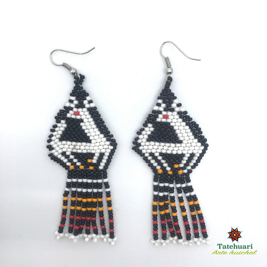 Aretes de chaquira Achven01