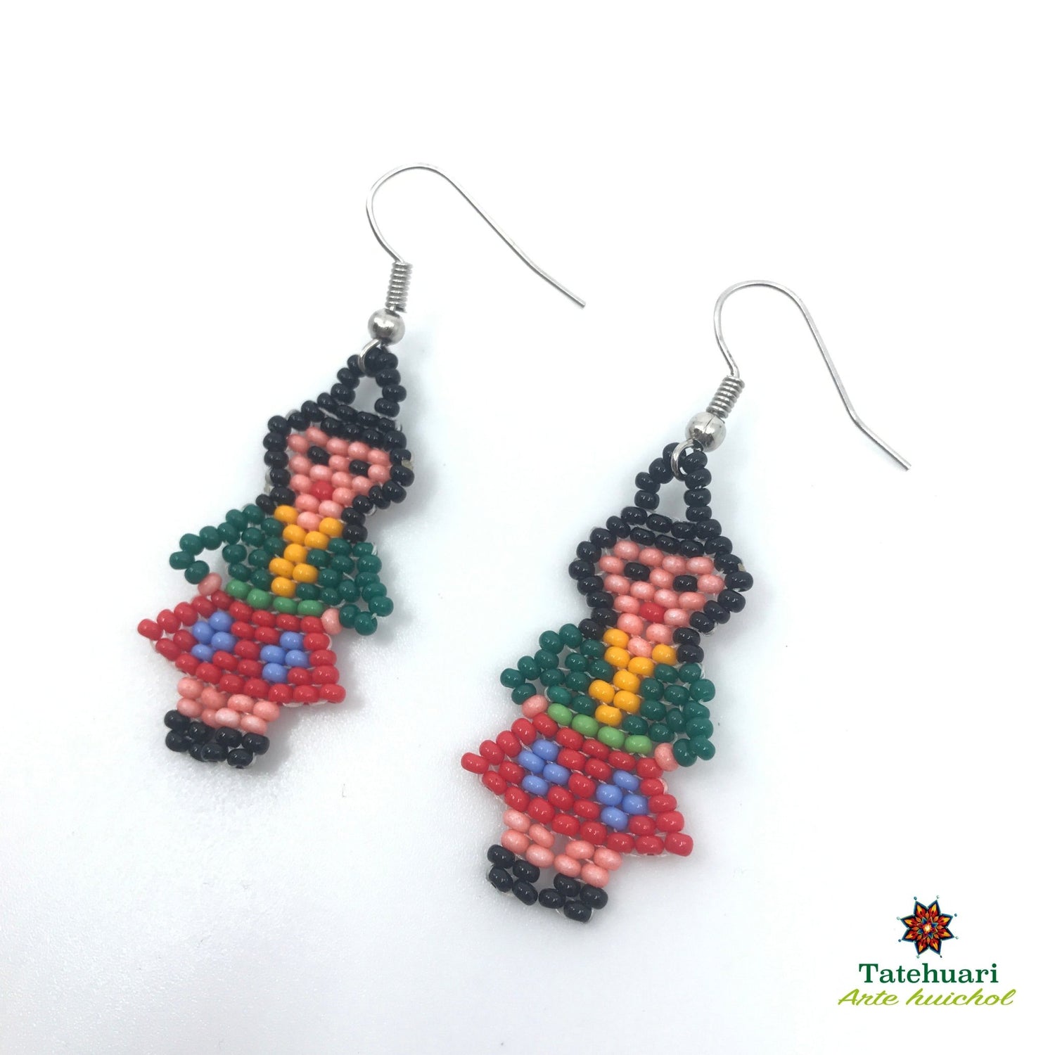 Aretes de chaquira Achmun01