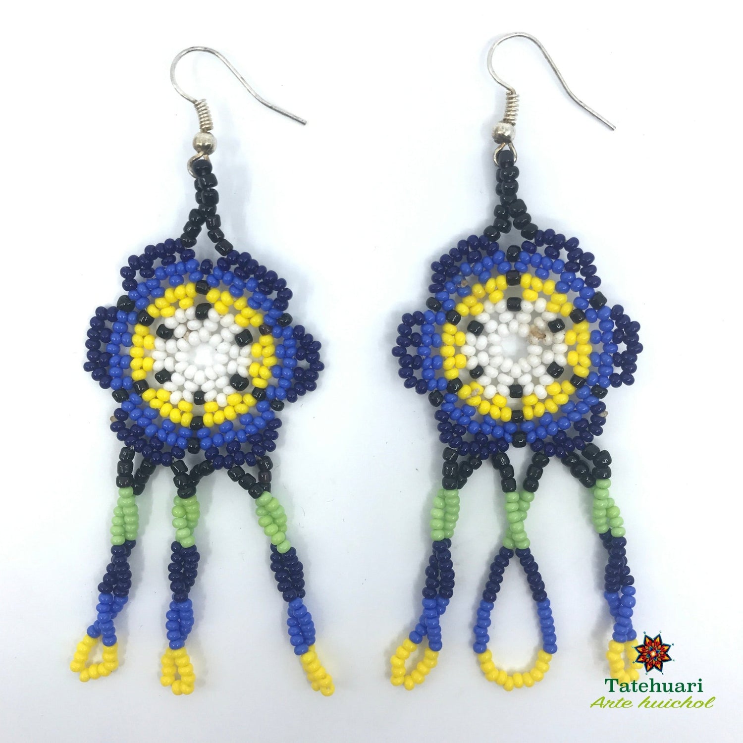 Aretes de chaquira Achflaz04