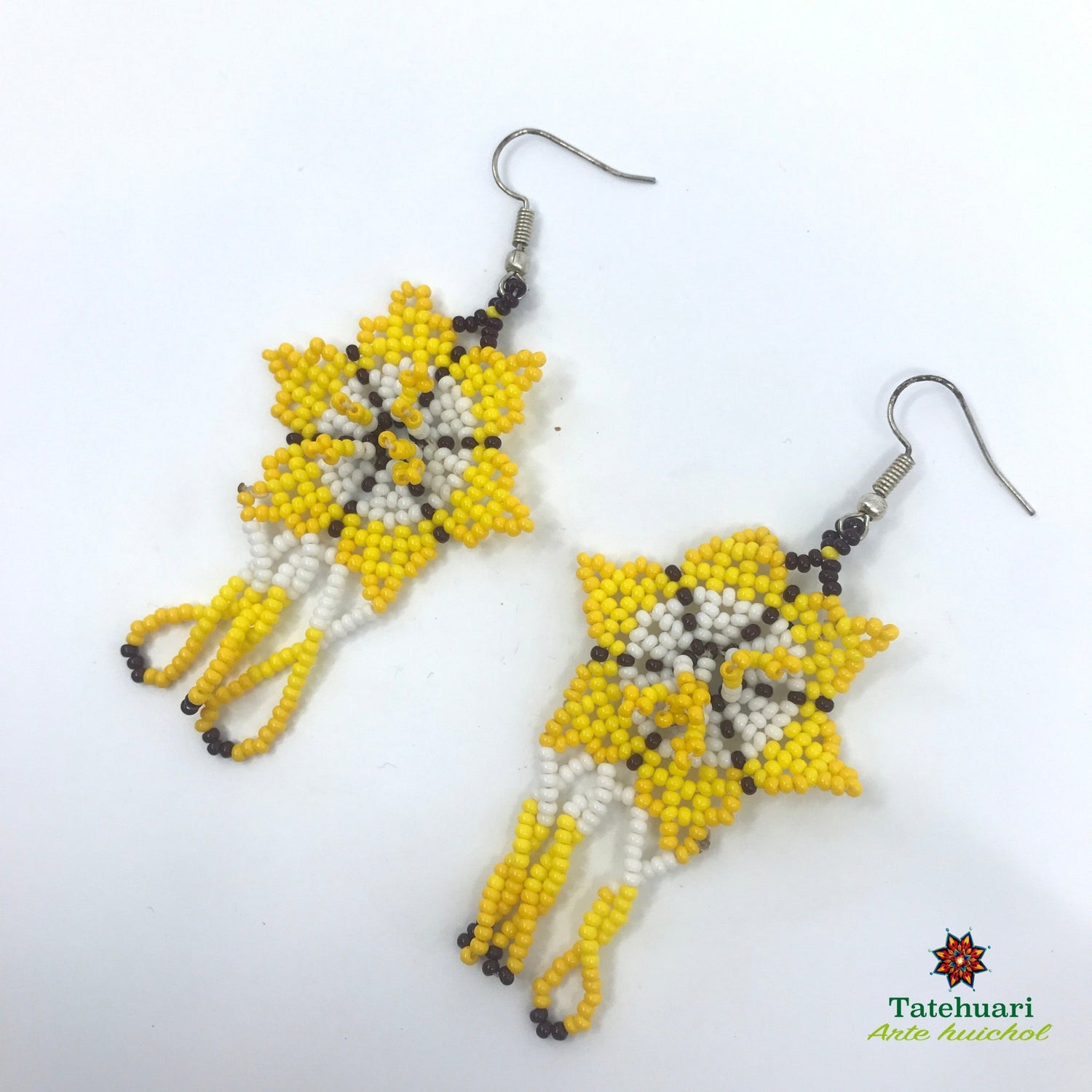 Aretes de chaquira Achflam06