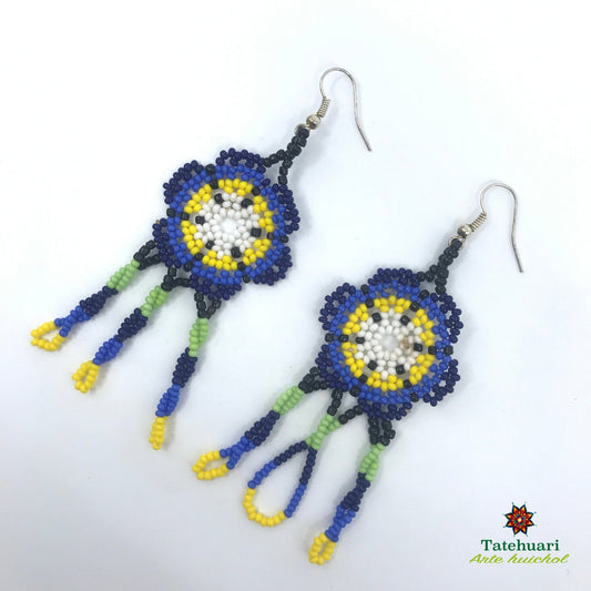 Aretes de chaquira Achflaz04