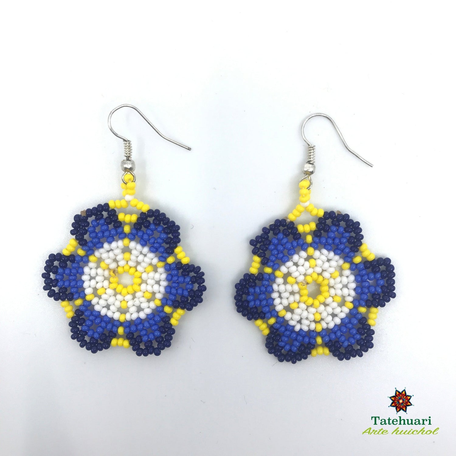 Aretes de chaquira Achfpaz06