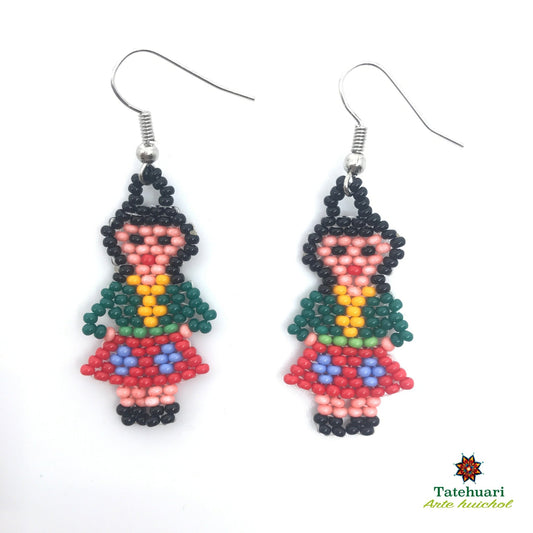 Aretes de chaquira Achmun01
