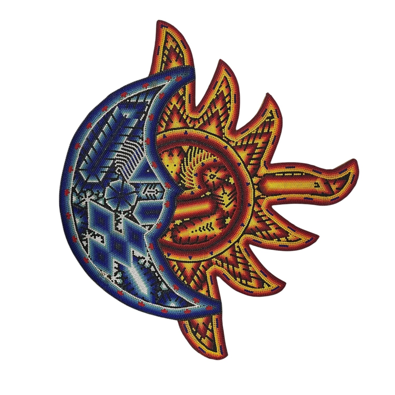 Eclipse de Chaquira - FG24 - TATEHUARI, arte huichol