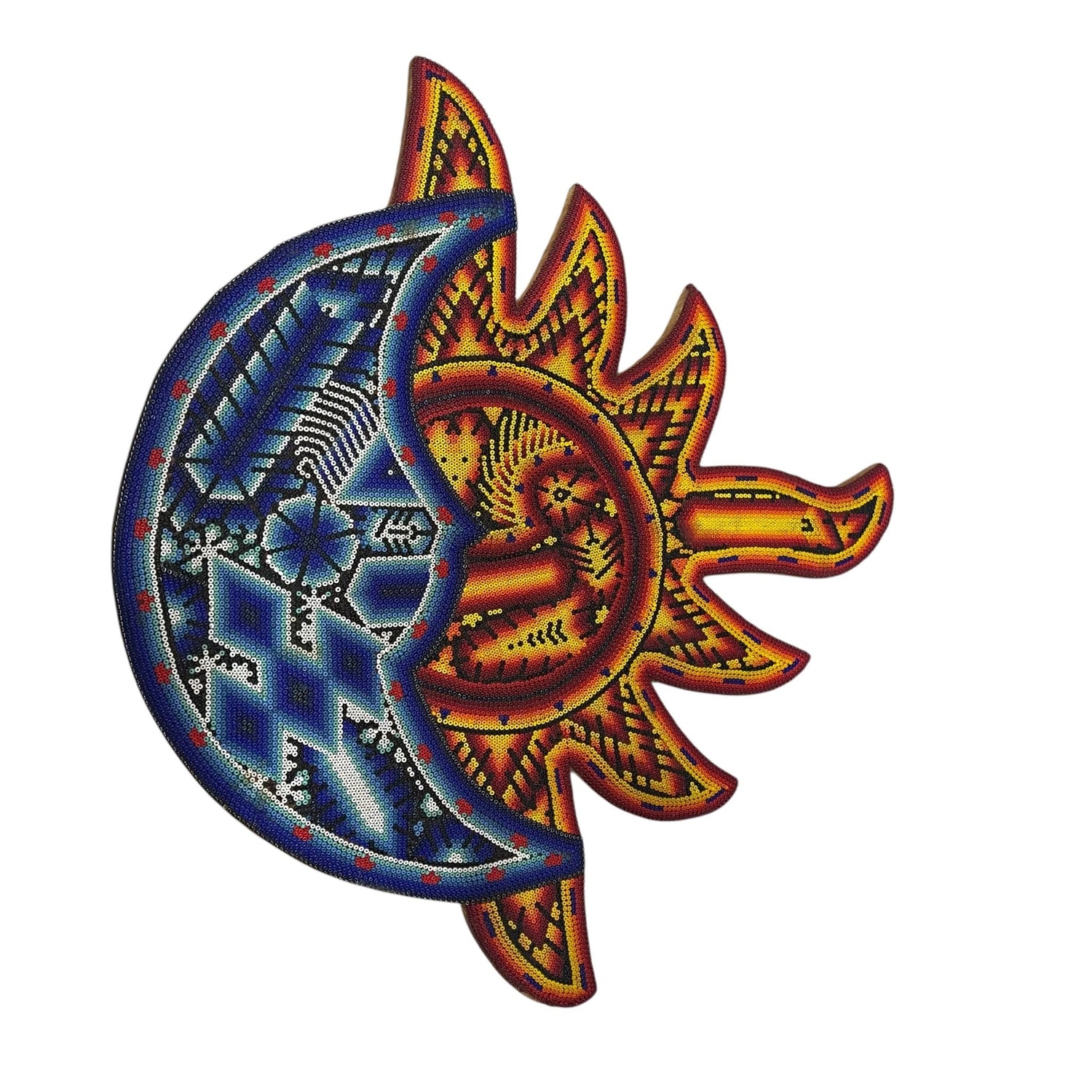Eclipse de Chaquira - FG24 - TATEHUARI, arte huichol