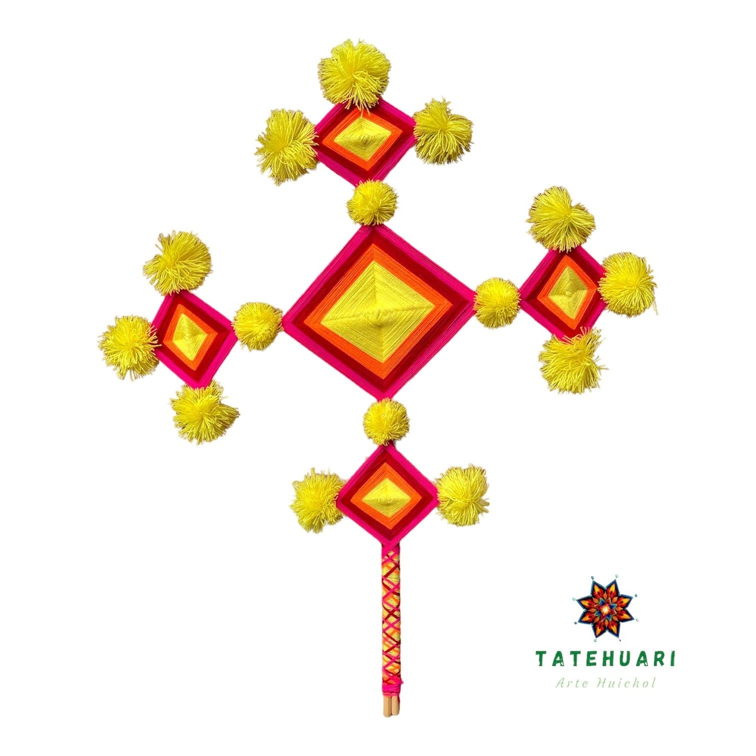 Ojos de Dios 5 Puntos Grande - OD5PG12