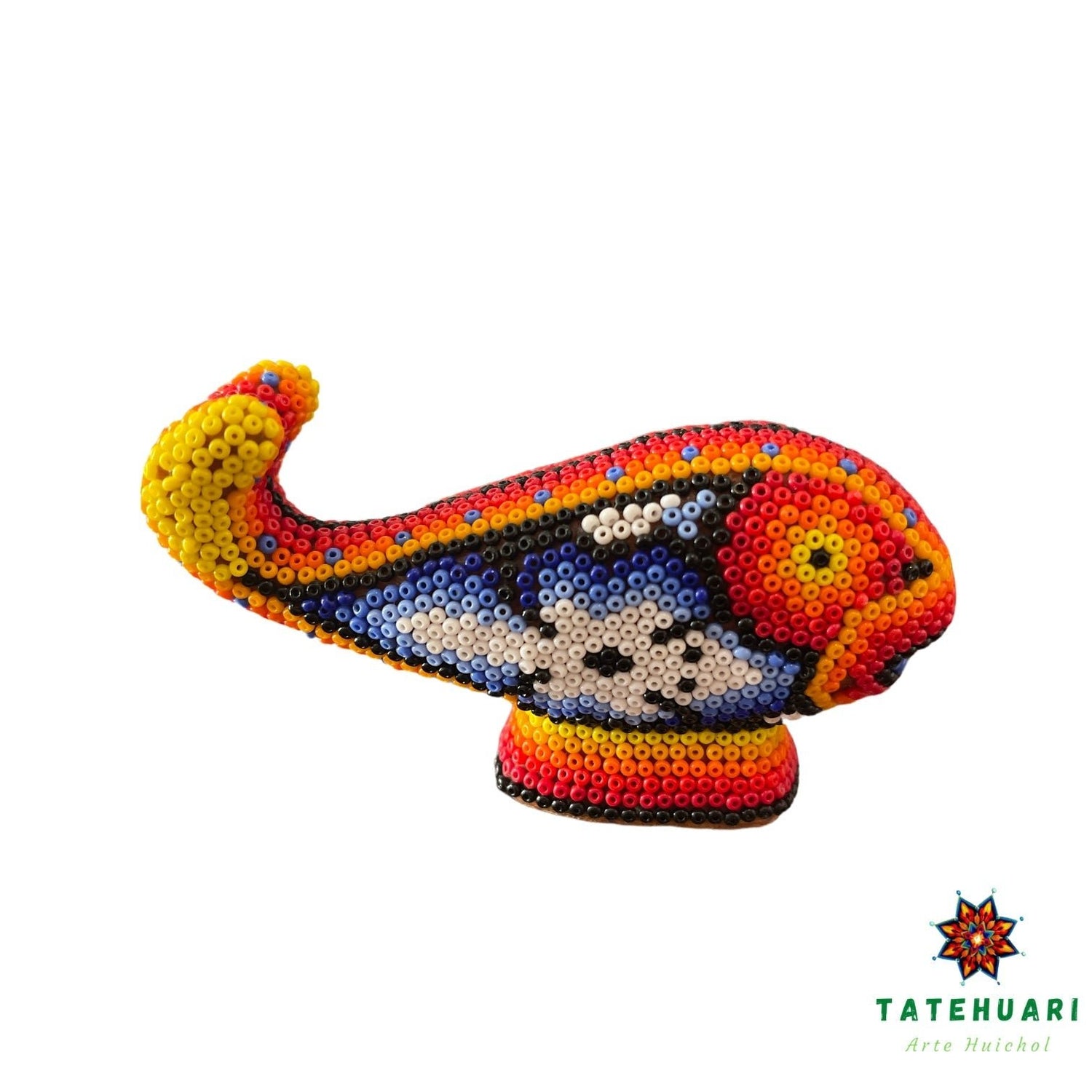 Ballena - FCH15 - TATEHUARI, arte huichol