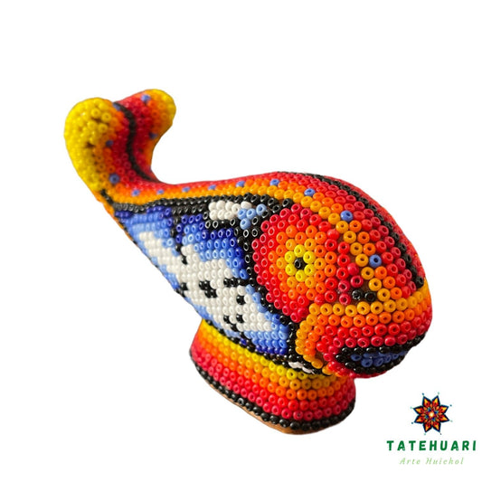 Ballena - FCH15 - TATEHUARI, arte huichol