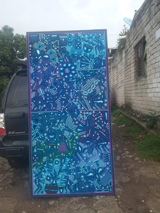 LA EXTRAORDINARIA BELLEZA DE LOS NIERIKA - TATEHUARI, arte huichol