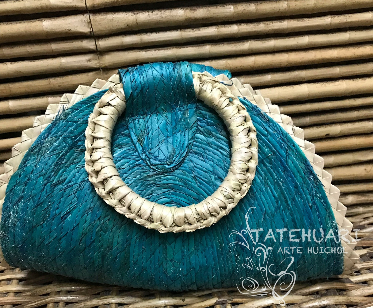 #product_namBolsa Palma Chicae# - TATEHUARI, arte huichol