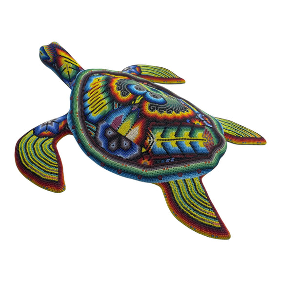 Tortuga de Chaquira CAGCH02 - TATEHUARI, arte huichol