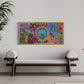 "EL FUEGO QUE LLAMA A LOS ESPIRITUS" AHCT6012068 - TATEHUARI, arte huichol