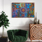"EL LATIDO DEL SOL ANCESTRAL" AHCT8012089 - TATEHUARI, arte huichol