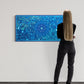 "LA ESTRELLA DE LA VISION Y EL CAMINO SAGRADO" AHCT6012065 - TATEHUARI, arte huichol