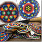 Círculos de Chaquira - Artesanía Huichol - TATEHUARI, arte huichol