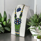 Collar Peyote Azul - TATEHUARI, arte huichol