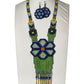 Collar Peyote Azul - TATEHUARI, arte huichol