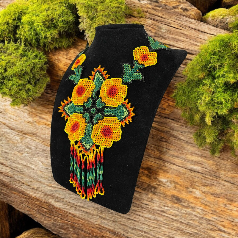Collar Flor Amarilla