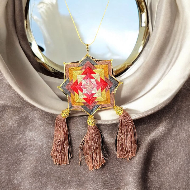 Collar Mandala café