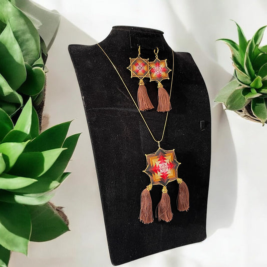 Collar Mandala café