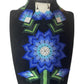 Collar Flor Azul