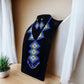 Collar Rombos Azul - TATEHUARI, arte huichol