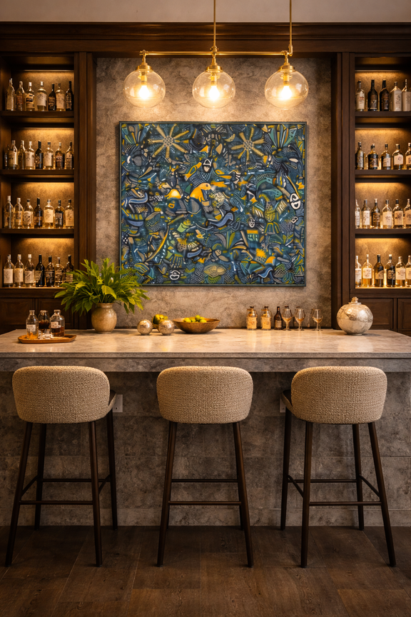 "EL CANTO QUE NUNCA SE APAGA" AHCT12012053 - TATEHUARI, arte huichol