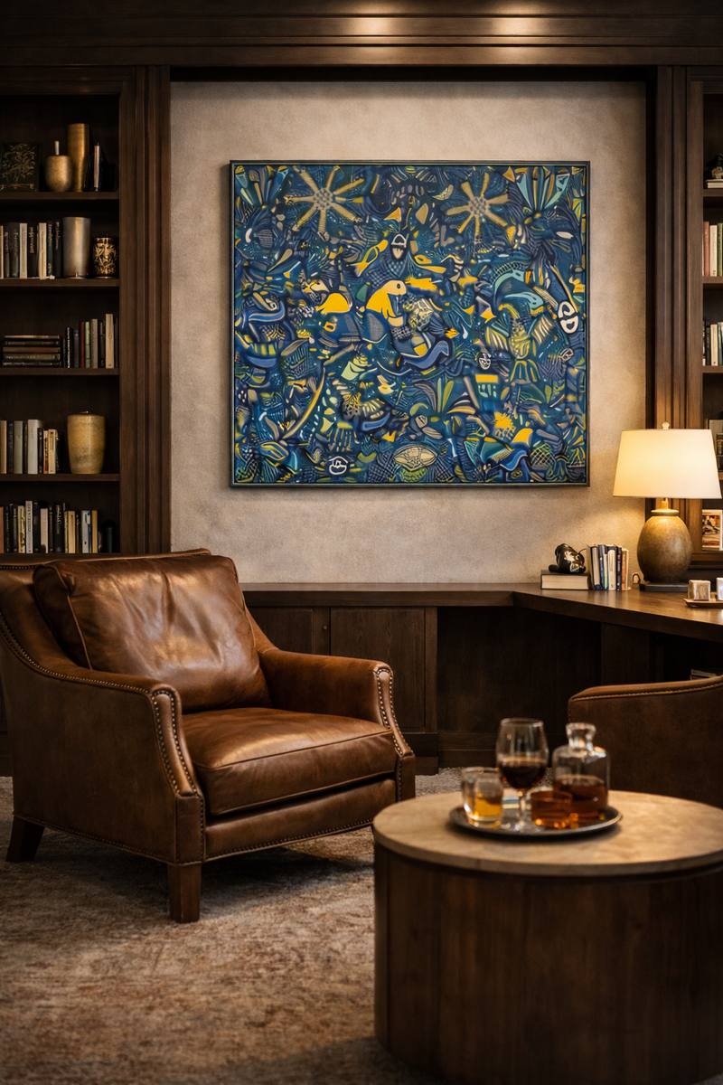 "EL CANTO QUE NUNCA SE APAGA" AHCT12012053 - TATEHUARI, arte huichol