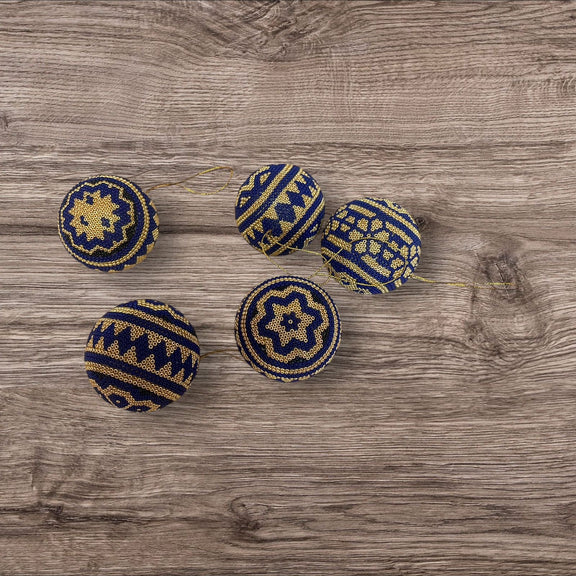 Esfera Decorada con Chaquira ESF10 - Arte Huichol - TATEHUARI, arte huichol