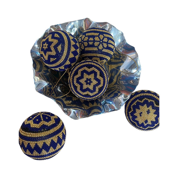 Esfera Decorada con Chaquira ESF10 - Arte Huichol - TATEHUARI, arte huichol