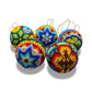 Esfera Decorada con Chaquira Mediana ESF03 - Arte Huichol - TATEHUARI, arte huichol