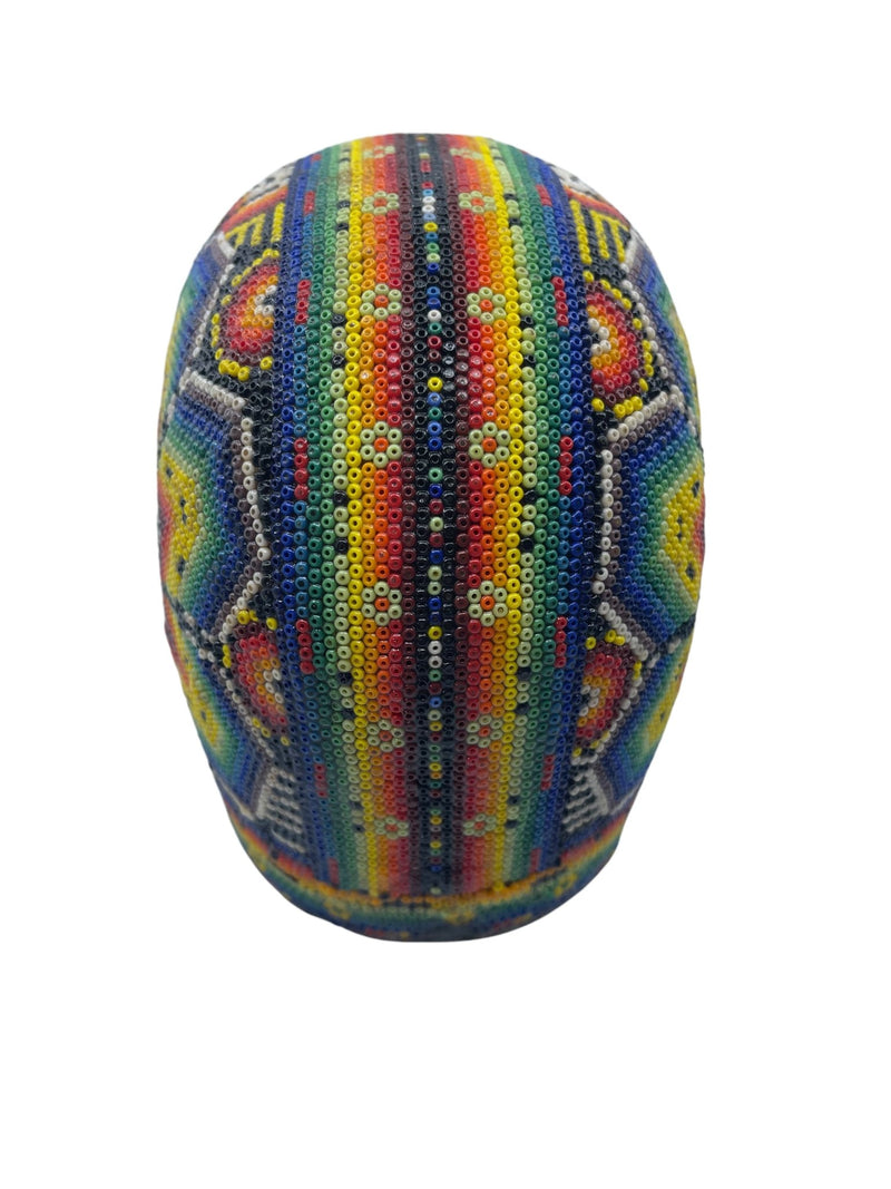 Calavera forrada con chaquira LIQ08