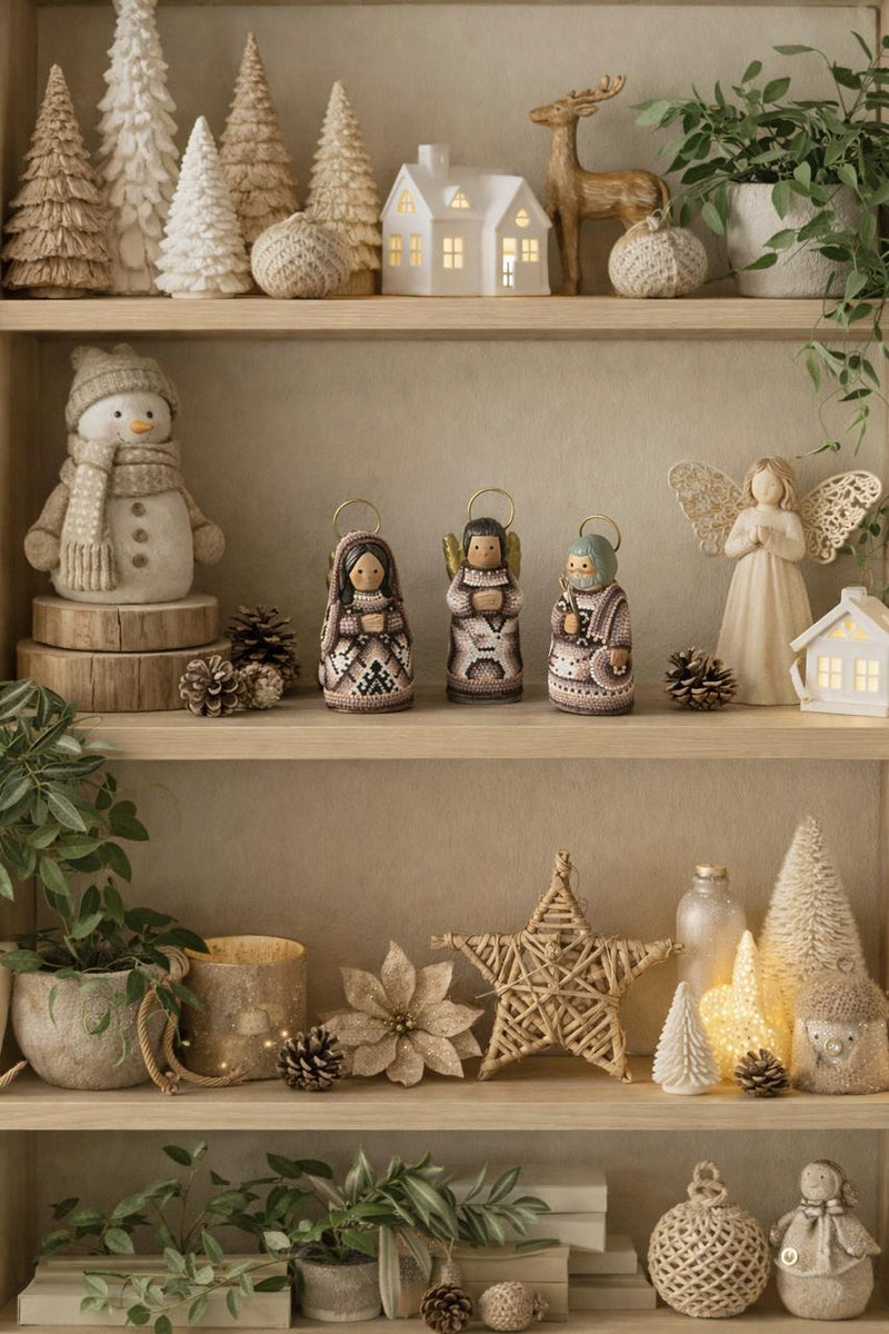 Nacimiento de navidad Chico Tinto. NACCH02 - TATEHUARI, arte huichol