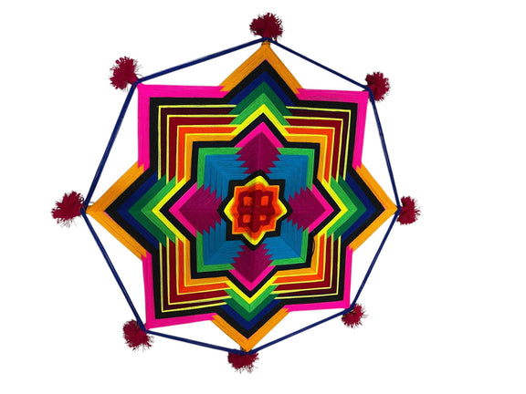Ojo De Dios Sayulita EG - ODSEG02 - TATEHUARI, arte huichol