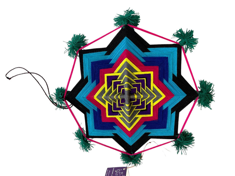 Ojo De Dios Sayulita M - ODSM06 - TATEHUARI, arte huichol