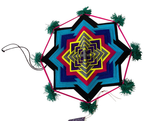 Ojo De Dios Sayulita M - ODSM06 - TATEHUARI, arte huichol