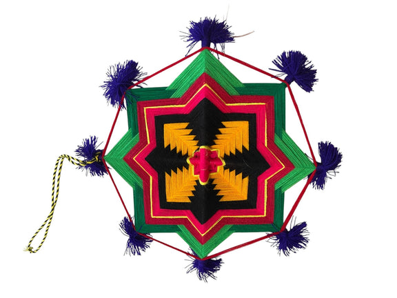 Ojo De Dios Sayulita M - ODSM07 - TATEHUARI, arte huichol