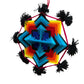Ojo De Dios Sayulita CH - ODSCH05 - TATEHUARI, arte huichol