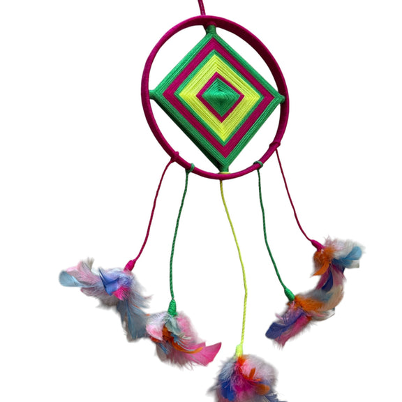 Ojo De Dios atrapa sueños - CATCH01 - TATEHUARI, arte huichol