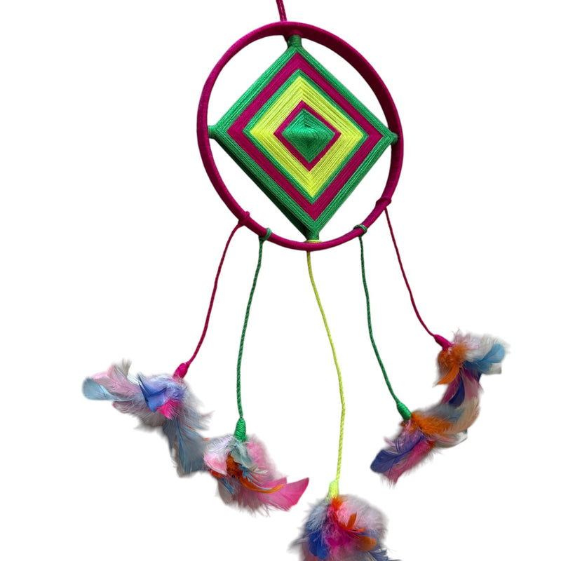Ojo De Dios atrapa sueños - CATCH01 - TATEHUARI, arte huichol