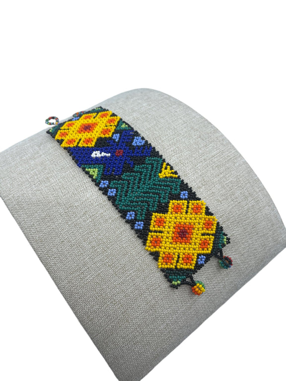 Pulsera de Chaquira PC10venazu - TATEHUARI, arte huichol