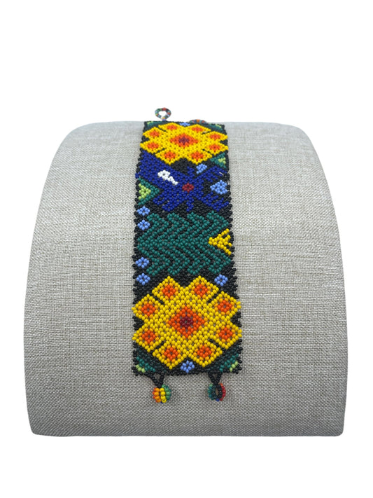 Pulsera de Chaquira PC10venazu - TATEHUARI, arte huichol